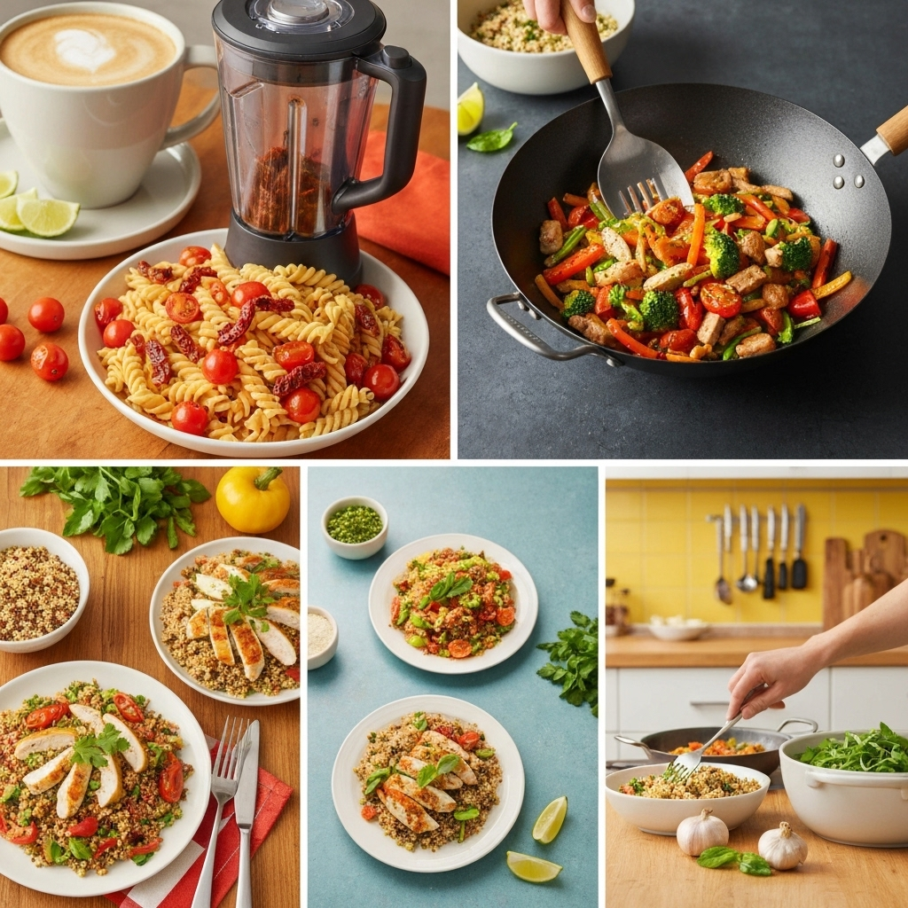 Comidas rápidas y saludables